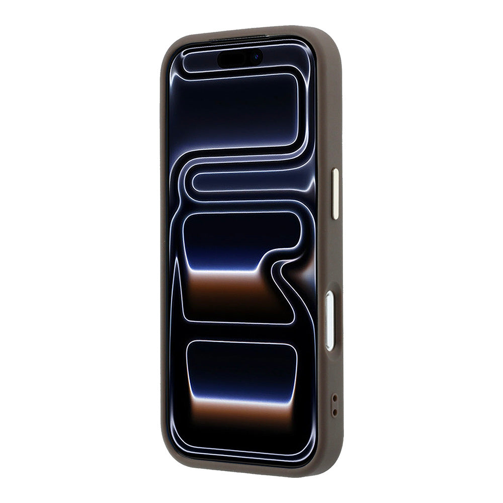 Capa Guess Hardcase 4G Big Resin Logo - iPhone 17 Pro / 18 Pro - Castanho