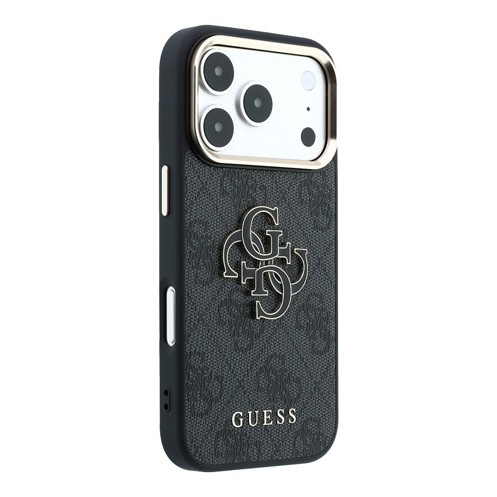 Capa Guess Hardcase 4G Big Resin Logo - iPhone 17 Pro Max / 18 Pro Max - Preto