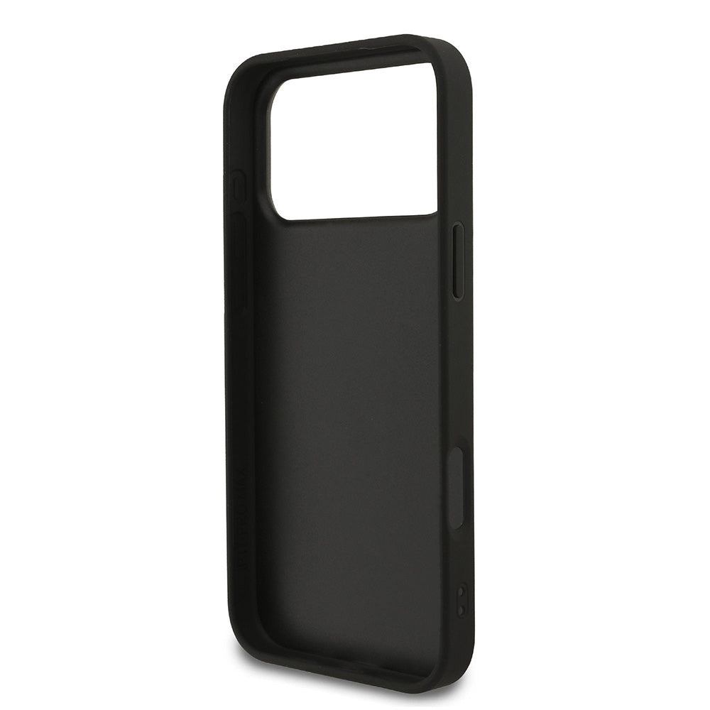 Capa Guess Fixed Glitter Big 4G - iPhone 17 Pro / 18 Pro - Preto
