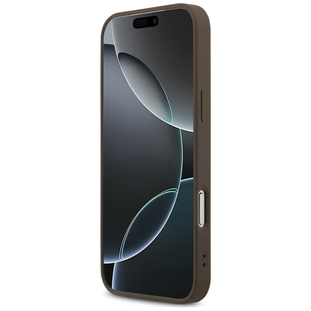 Capa Guess Hardcase 4G Classic Logo - iPhone 17 Pro / 18 Pro - Castanho
