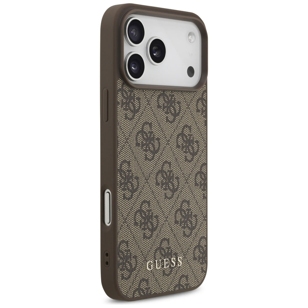 Capa Guess Hardcase 4G Classic Logo - iPhone 17 Pro Max / 18 Pro Max - Castanho