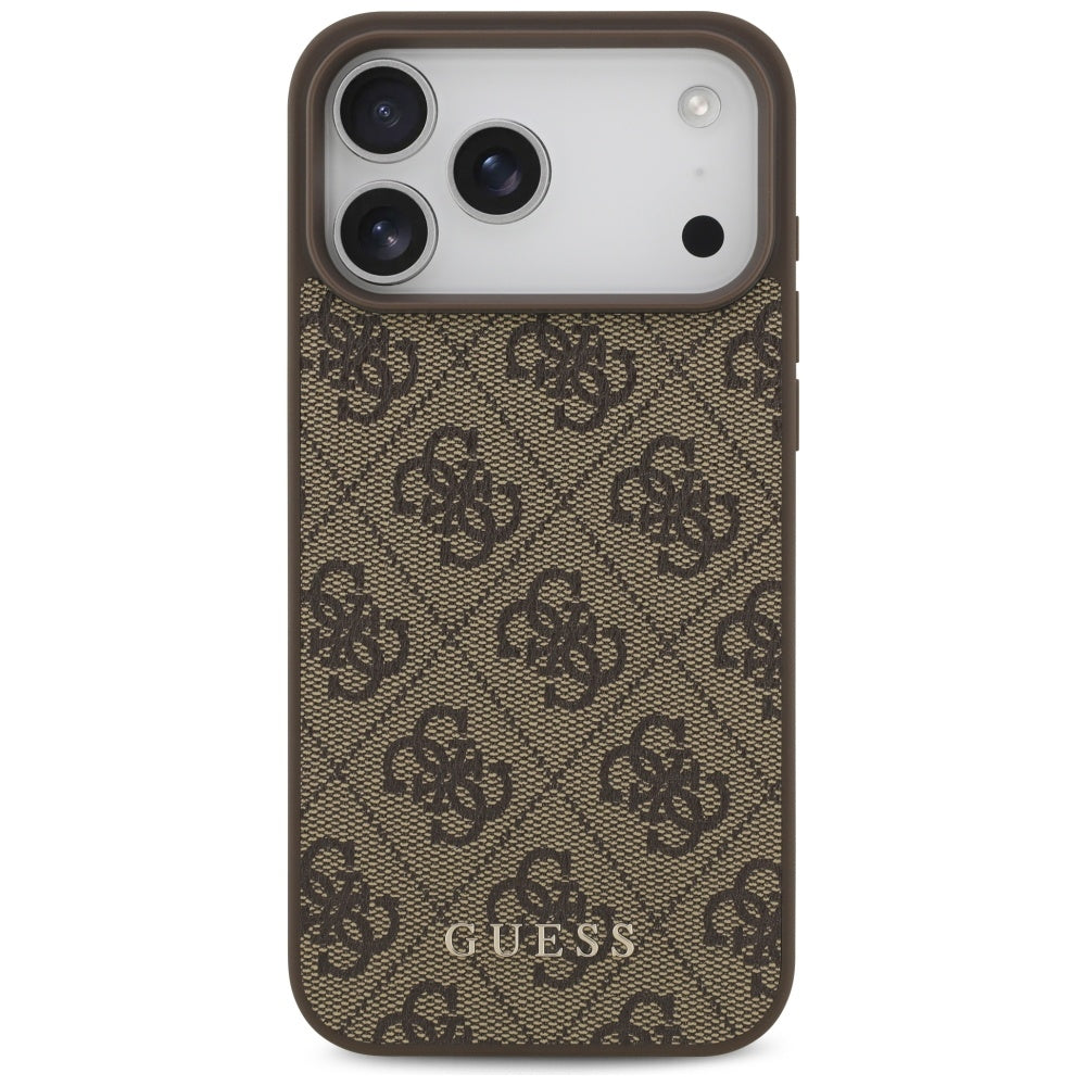 Capa Guess Hardcase 4G Classic Logo - iPhone 17 Pro Max / 18 Pro Max - Castanho