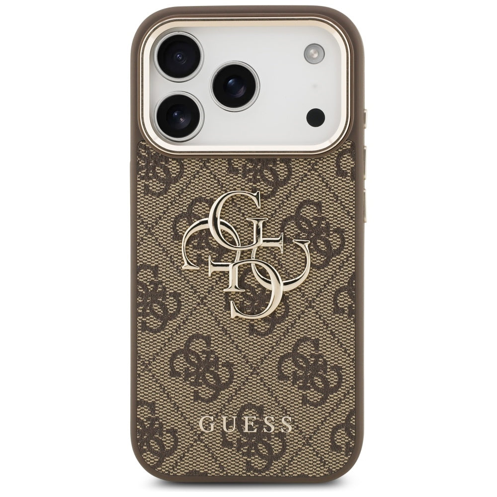 Capa Guess Hardcase 4G Big Classic Logo - iPhone 17 Pro / 18 Pro - Castanho