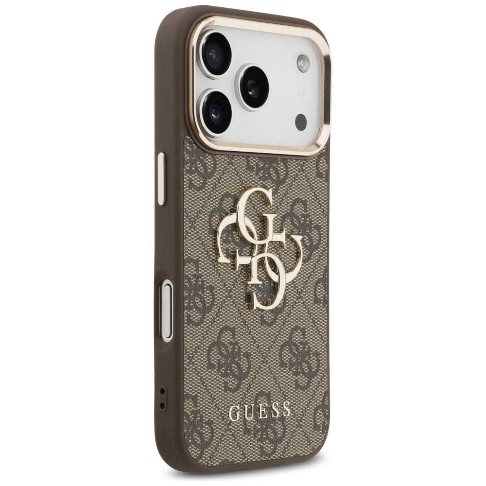 Capa Guess Hardcase 4G Big Classic Logo - iPhone 17 Pro Max / 18 Pro Max - Castanho