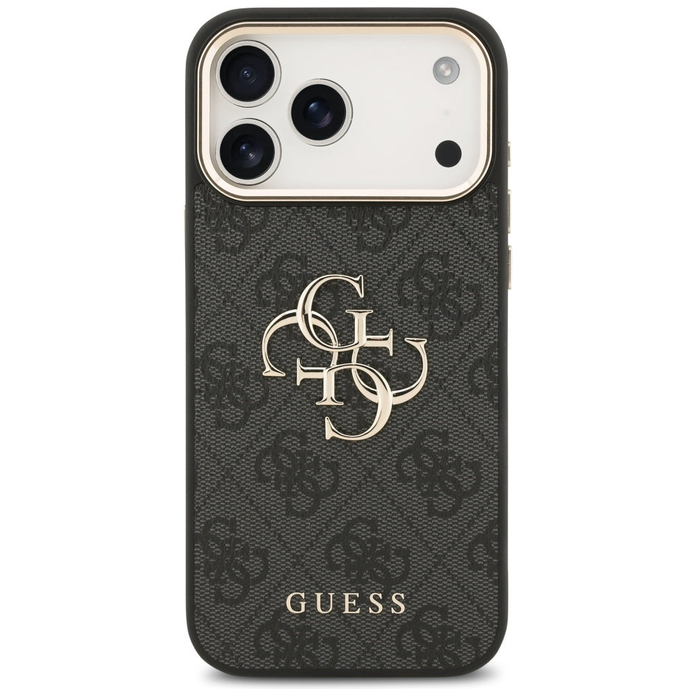 Capa Guess Hardcase 4G Big Classic Logo - iPhone 17 Pro / 18 Pro - Preto
