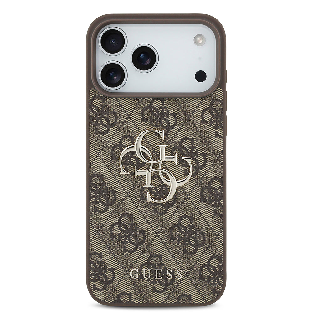 Capa Guess Hardcase 4G Big Logo - iPhone 17 Pro / 18 Pro - Castanho