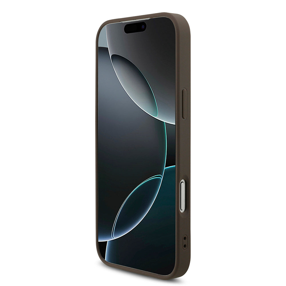 Capa Guess Hardcase 4G Big Logo - iPhone 17 Pro / 18 Pro - Castanho
