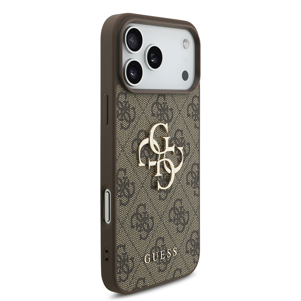 Capa Guess Hardcase 4G Big Logo - iPhone 17 Pro / 18 Pro - Castanho
