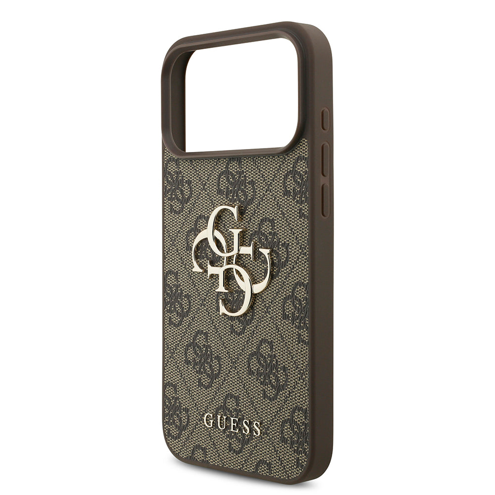 Capa Guess Hardcase 4G Big Logo - iPhone 17 Pro / 18 Pro - Castanho