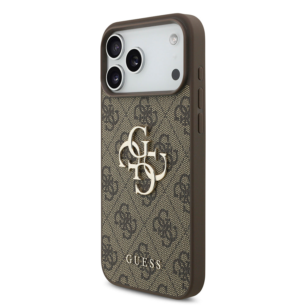 Capa Guess Hardcase 4G Big Logo - iPhone 17 Pro Max / 18 Pro Max - Castanho
