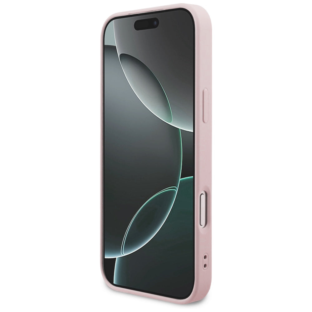 Capa Guess Hardcase 4G Classic Logo - iPhone 17 Pro / 18 Pro - Rosa