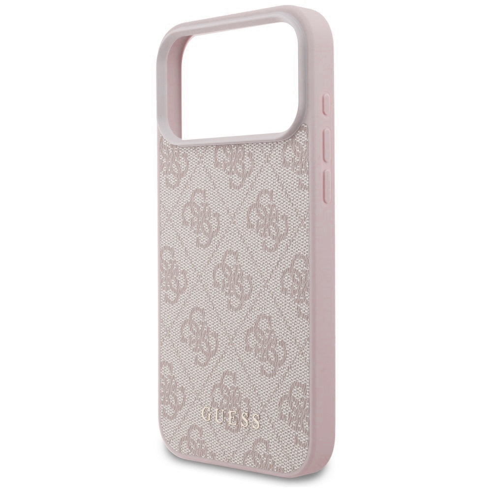 Capa Guess Hardcase 4G Classic Logo - iPhone 17 Pro / 18 Pro - Rosa