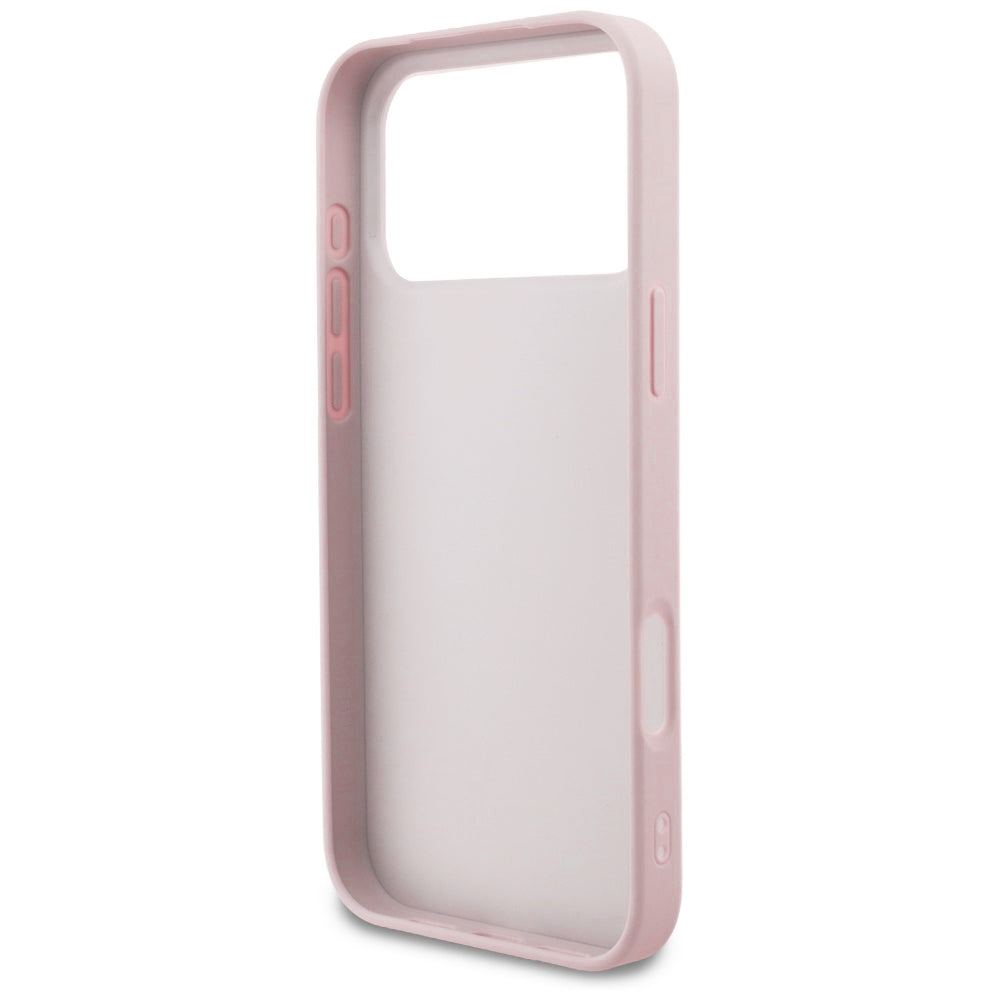 Capa Guess Hardcase 4G Classic Logo - iPhone 17 Pro / 18 Pro - Rosa