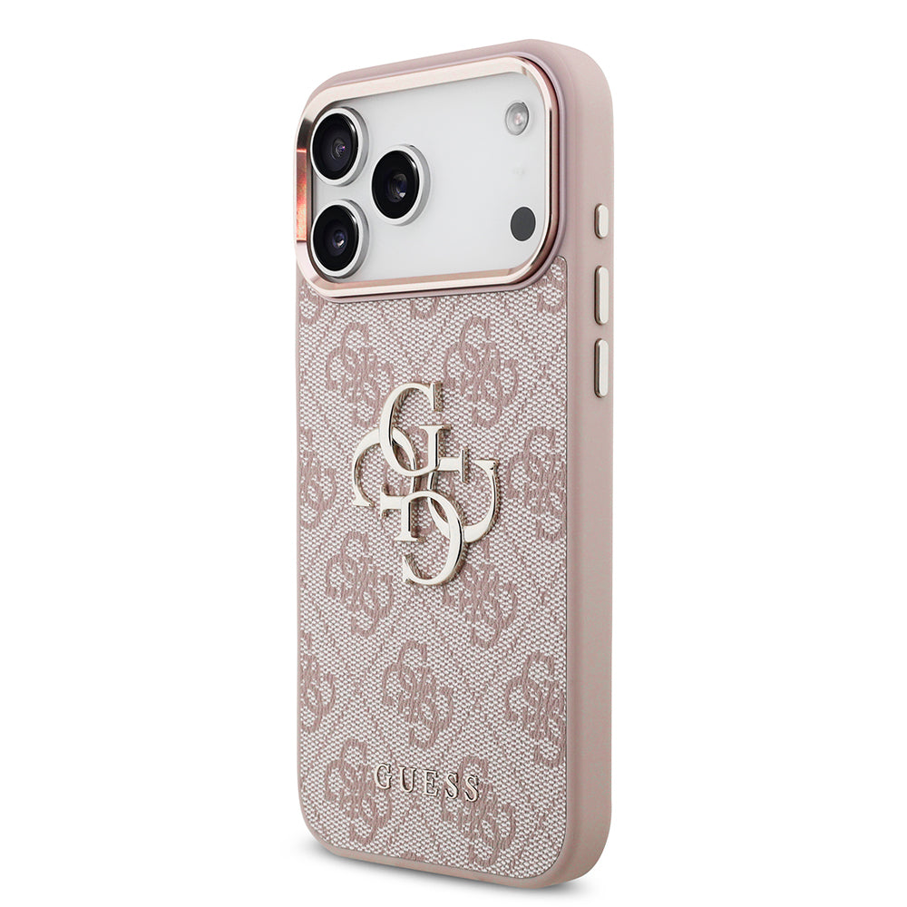Capa Guess Hardcase 4G Big Classic Logo - iPhone 17 Pro / 18 Pro - Rosa
