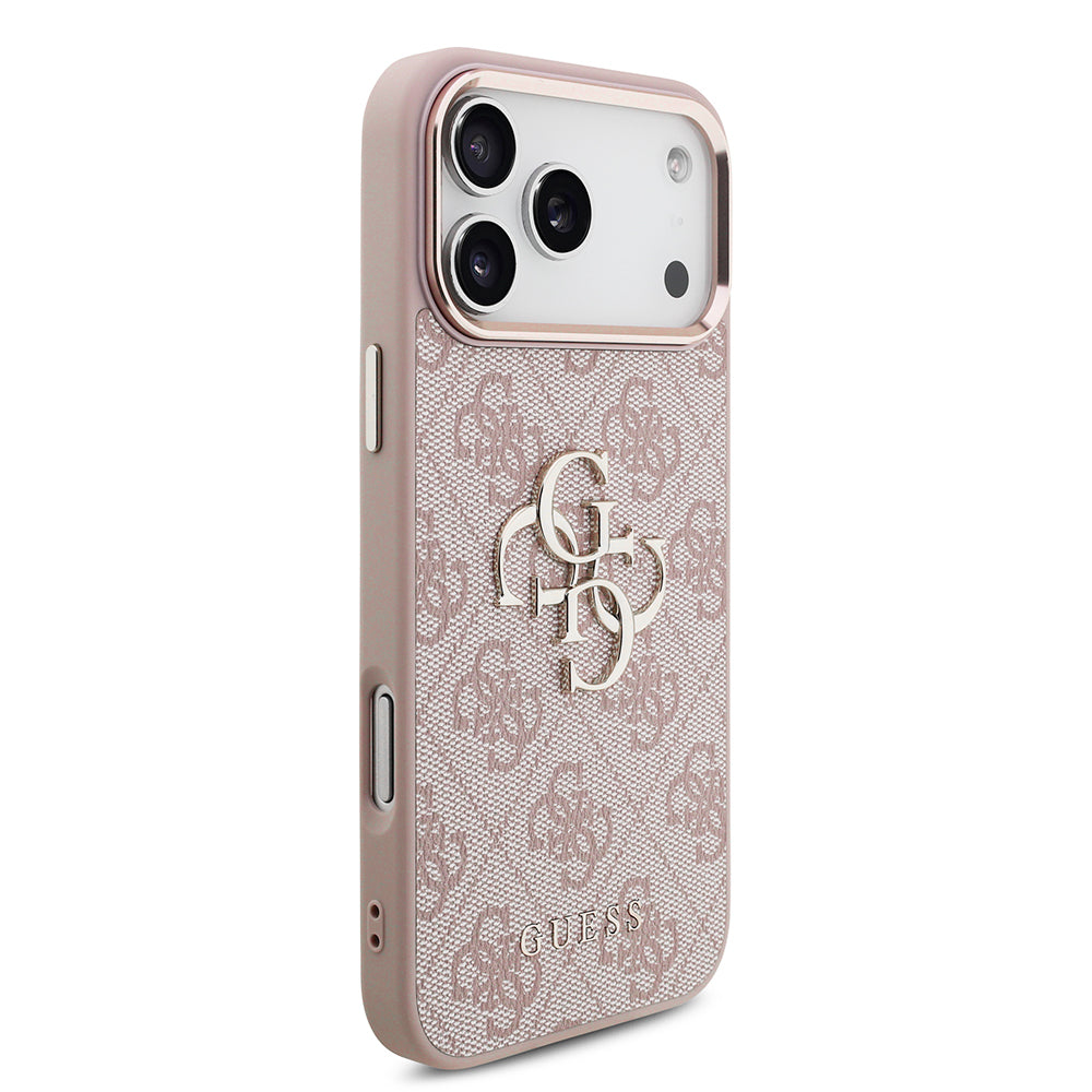 Capa Guess Hardcase 4G Big Classic Logo - iPhone 17 Pro / 18 Pro - Rosa