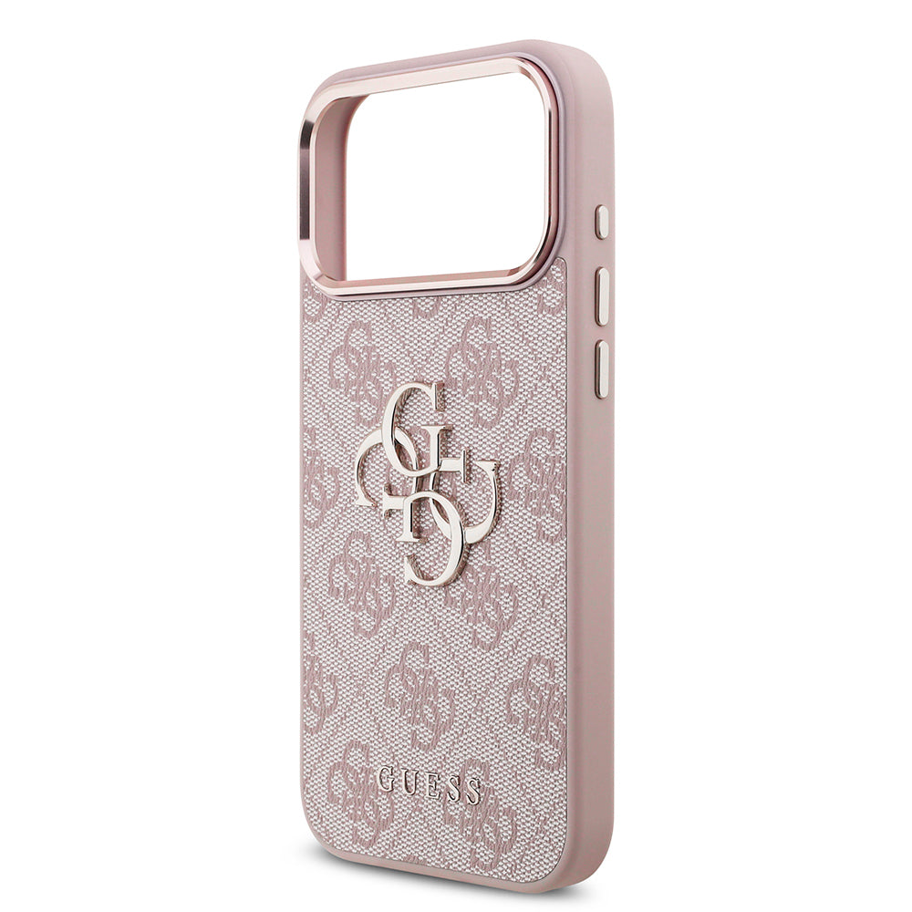 Capa Guess Hardcase 4G Big Classic Logo - iPhone 17 Pro Max / 18 Pro Max - Rosa