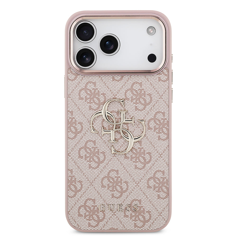 Capa Guess Hardcase 4G Big Classic Logo - iPhone 17 Pro Max / 18 Pro Max - Rosa