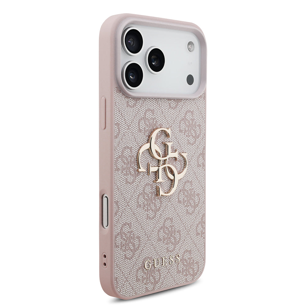 Capa Guess Hardcase 4G Big Logo - iPhone 17 Pro / 18 Pro - Rosa