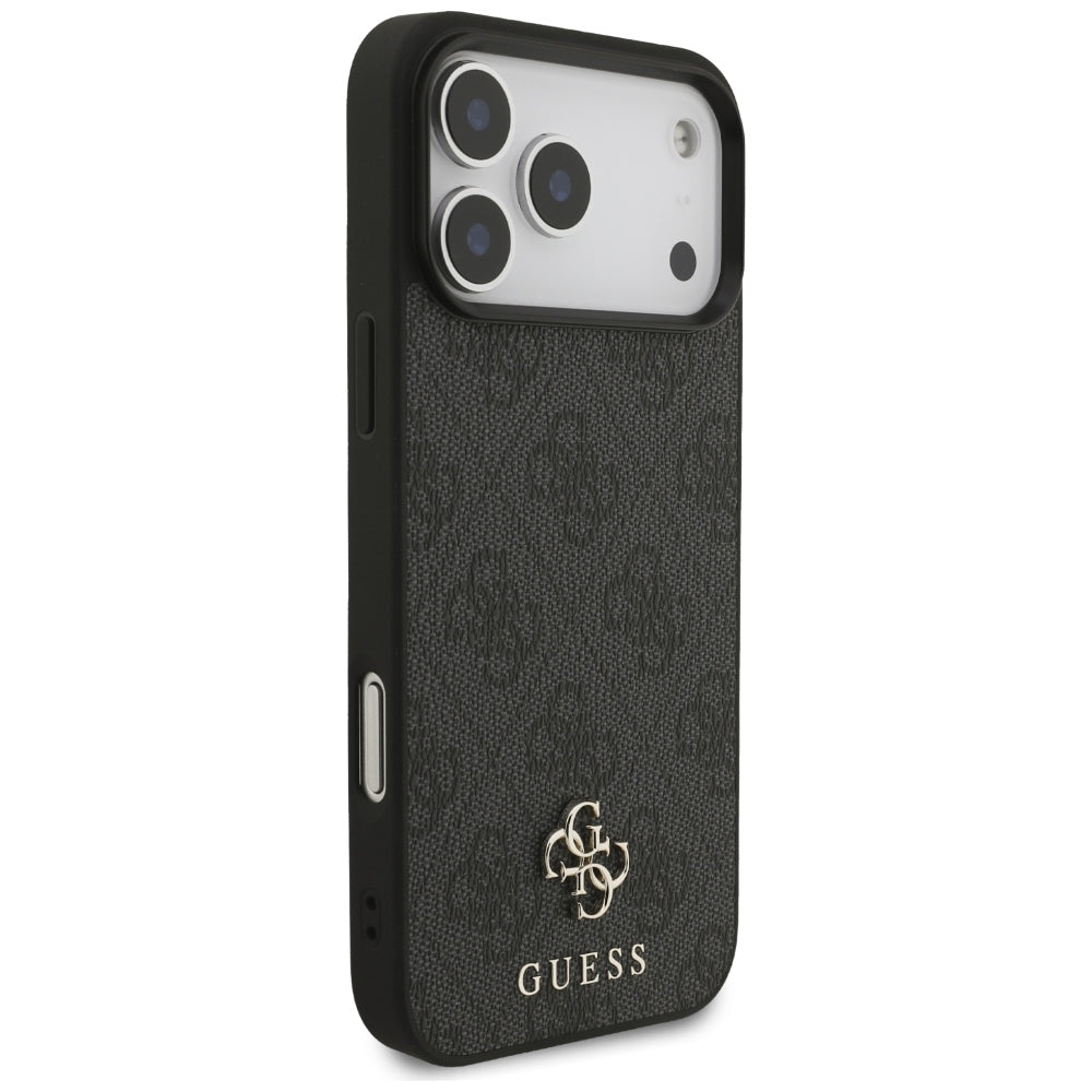 Capa Guess 4G Small and Classic Logo MagSafe - iPhone 17 Pro Max / 18 Pro Max - Preto