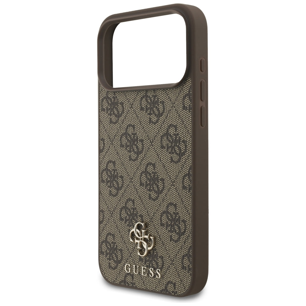 Capa Guess Hardcase 4G Small & Classic MagSafe - iPhone 17 Pro Max / 18 Pro Max - Castanho