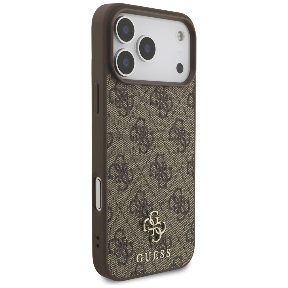 Capa Guess Hardcase 4G Small & Classic MagSafe - iPhone 17 Pro Max / 18 Pro Max - Castanho