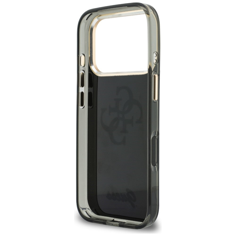 Capa Guess IML 4G Metal Script - iPhone 17 Pro Max / 18 Pro Max - Preto