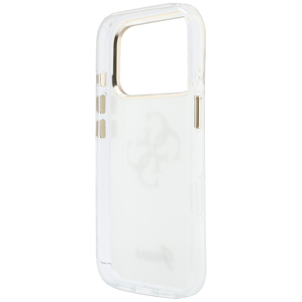 Capa Guess IML 4G Metal Script - iPhone 17 Pro / 18 Pro - Branco