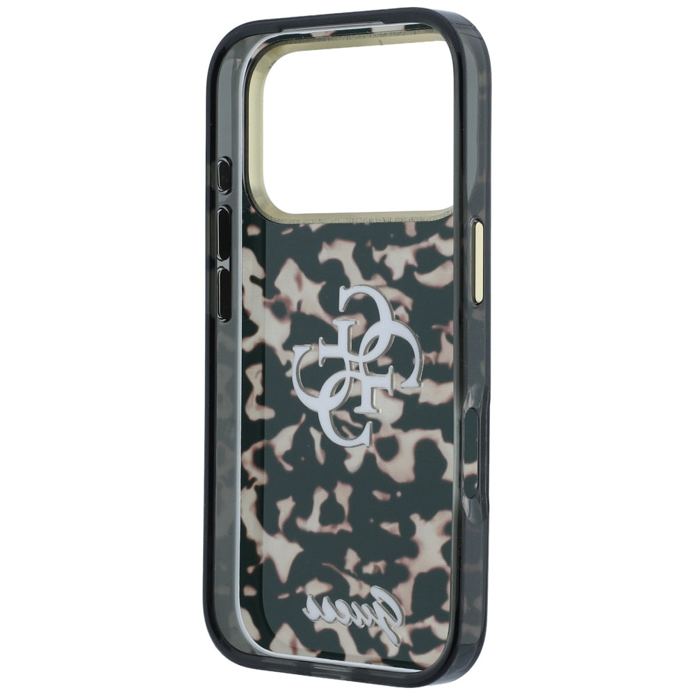 Capa Guess IML 4G Metal Script - iPhone 17 Pro Max / 18 Pro Max - Tartaruga