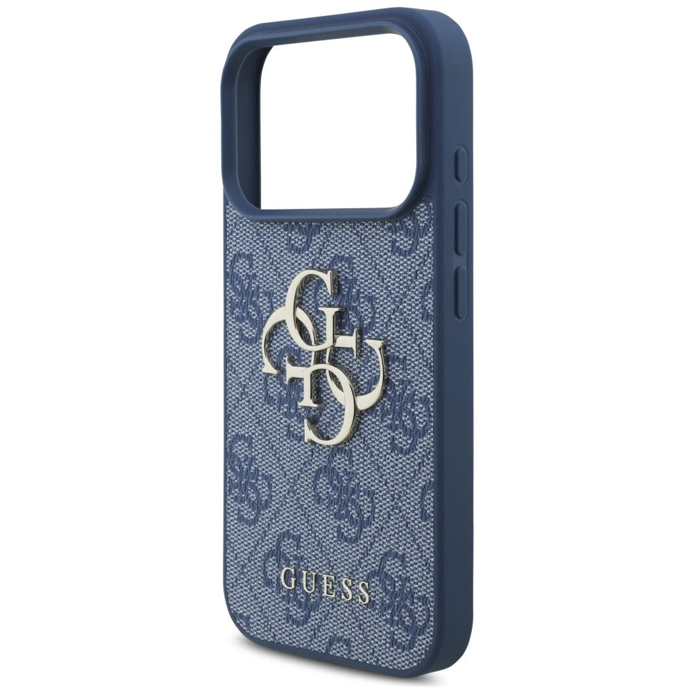 Capa Guess Hardcase 4G Big Logo - iPhone 17 Pro / 18 Pro - Azul