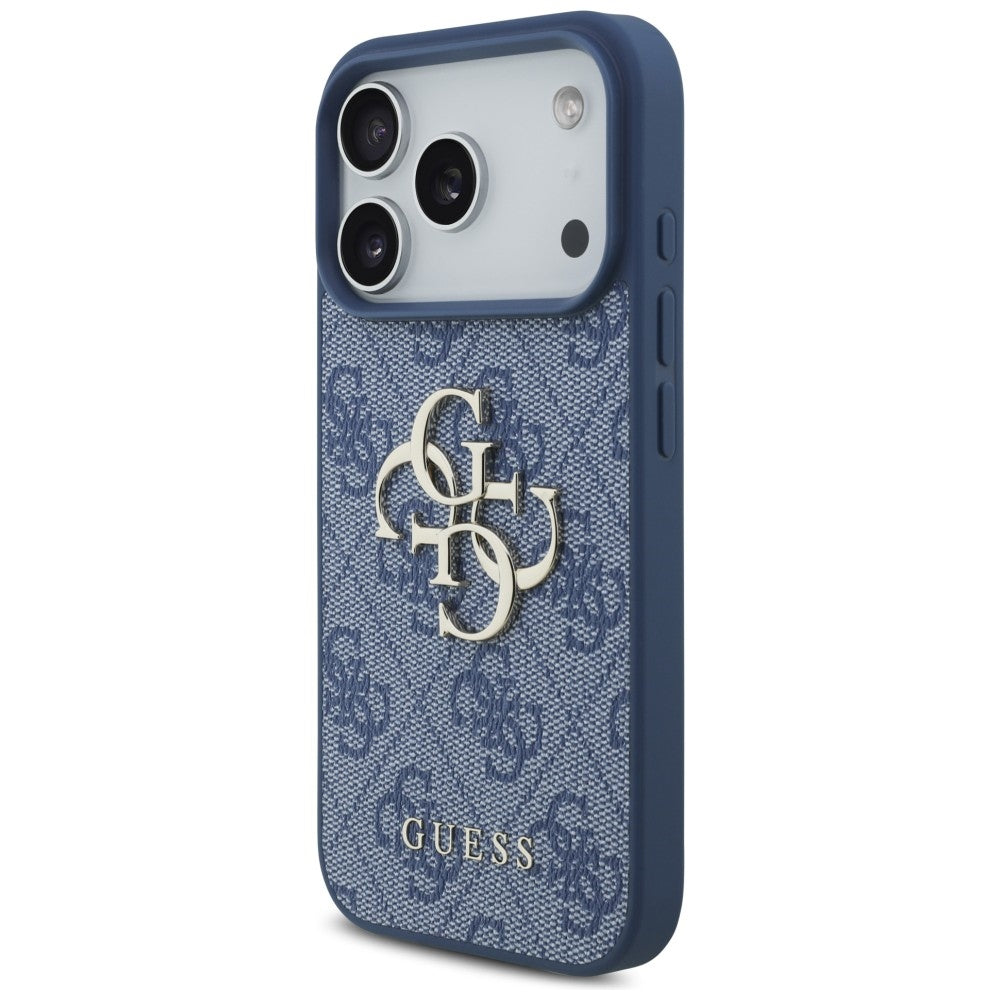 Capa Guess Hardcase 4G Big Logo - iPhone 17 Pro / 18 Pro - Azul