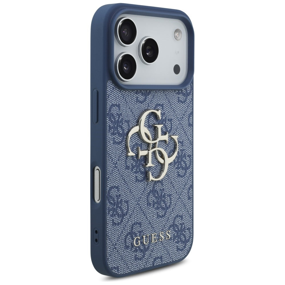 Capa Guess Hardcase 4G Big Logo - iPhone 17 Pro Max / 18 Pro Max - Azul