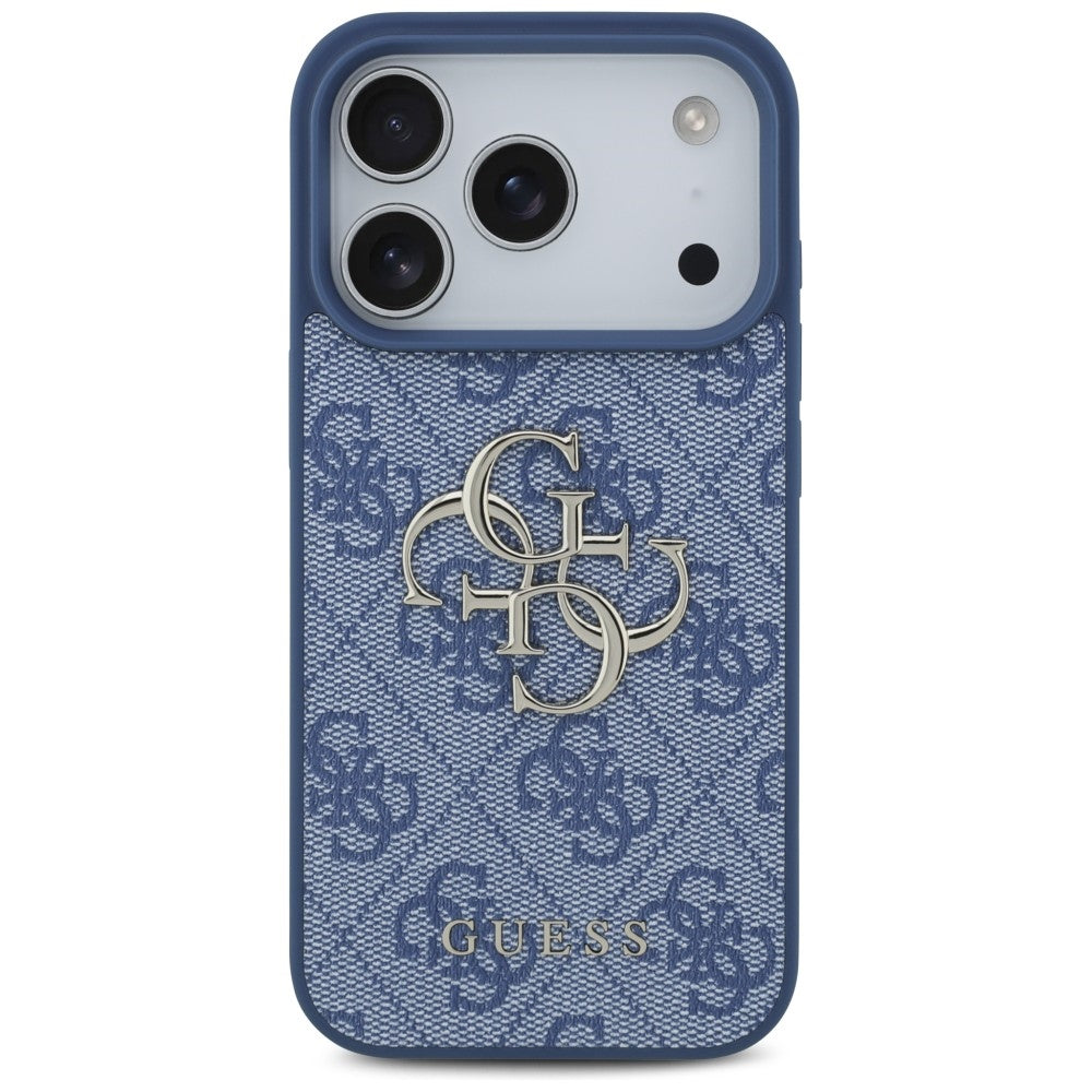 Capa Guess Hardcase 4G Big Logo - iPhone 17 Pro Max / 18 Pro Max - Azul