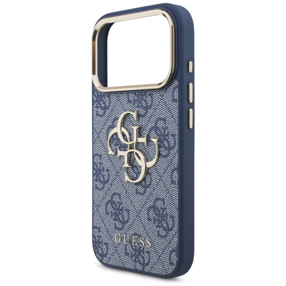Capa Guess Hardcase 4G Big Classic Logo - iPhone 17 Pro Max / 18 Pro Max - Azul