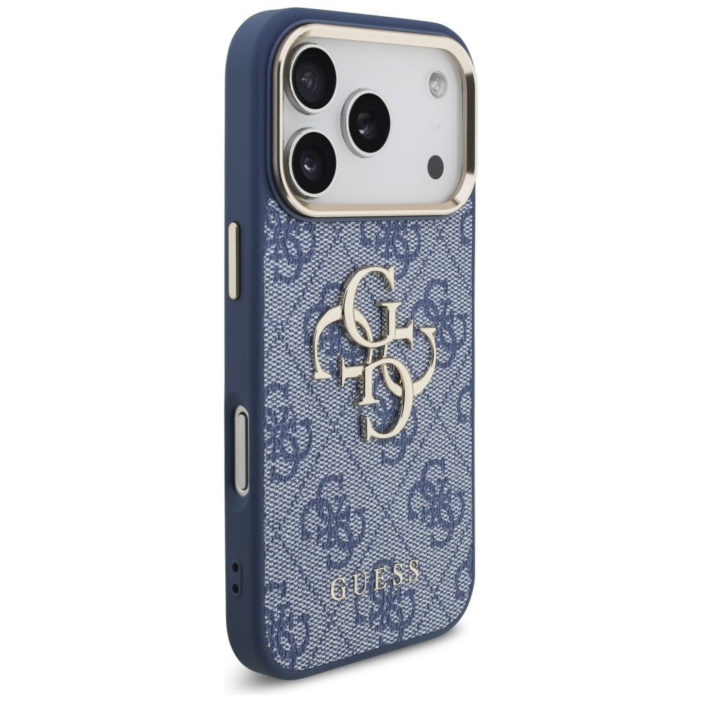 Capa Guess Hardcase 4G Big Classic Logo - iPhone 17 Pro Max / 18 Pro Max - Azul