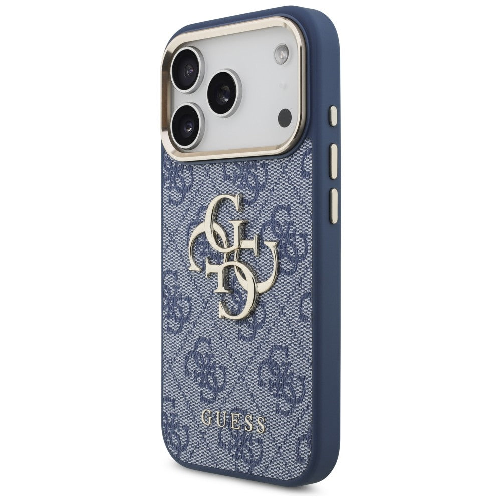 Capa Guess Hardcase 4G Big Classic Logo - iPhone 17 Pro Max / 18 Pro Max - Azul