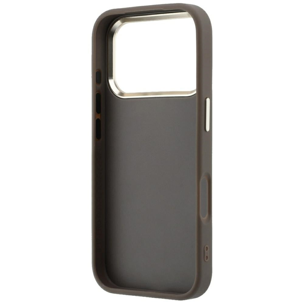 Capa Guess Hardcase 4G Big Strass Logo - iPhone 17 Pro Max / 18 Pro Max - Castanho