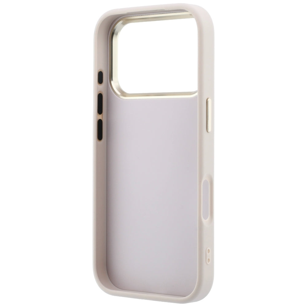 Capa Guess Hardcase 4G Big Strass Logo - iPhone 17 Pro / 18 Pro - Rosa