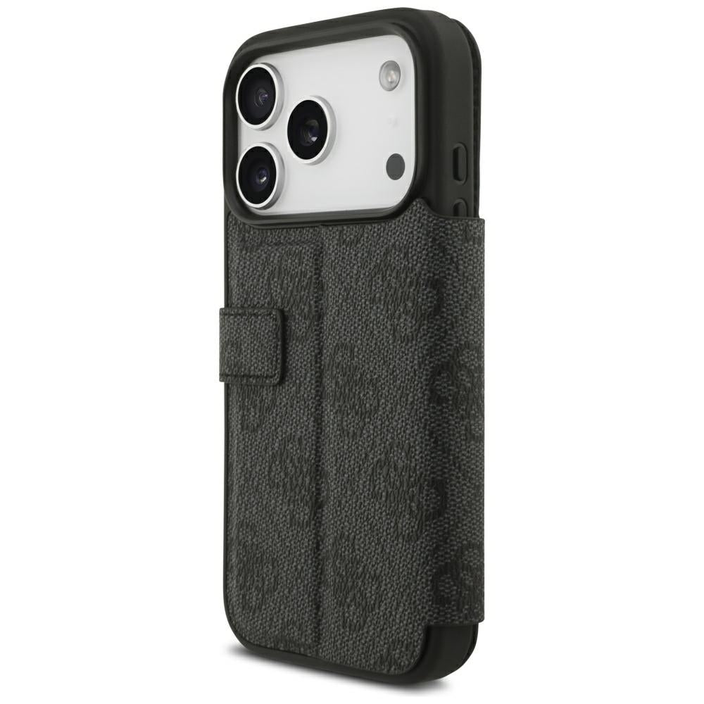 Capa Guess Book 4G Metal Logo - iPhone 17 Pro Max / 18 Pro Max - Preto