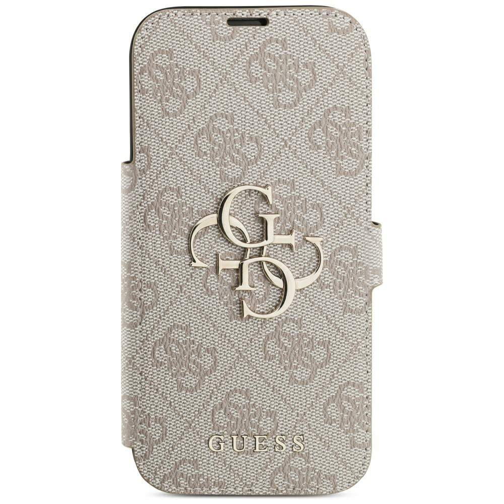 Capa Guess Book 4G Metal Logo - iPhone 17 Pro / 18 Pro - Rosa
