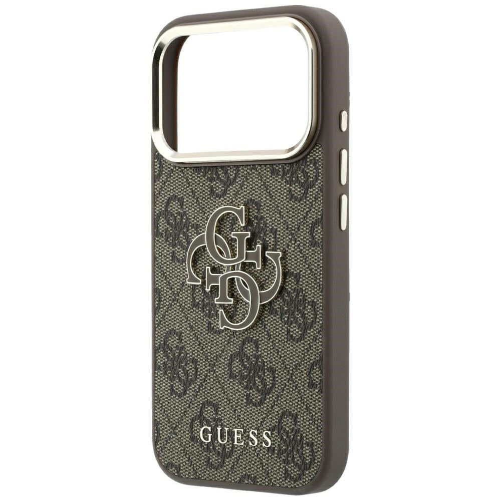 Capa Guess Hardcase 4G Big Resin Logo - iPhone 17 Pro Max / 18 Pro Max - Castanho