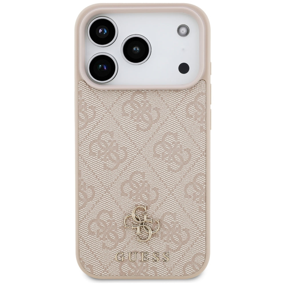 Capa Guess Hardcase 4G Small & Classic MagSafe - iPhone 17 Pro / 18 Pro - Rosa