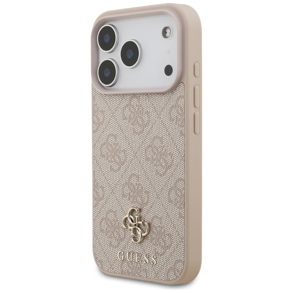 Capa Guess Hardcase 4G Small & Classic MagSafe - iPhone 17 Pro / 18 Pro - Rosa