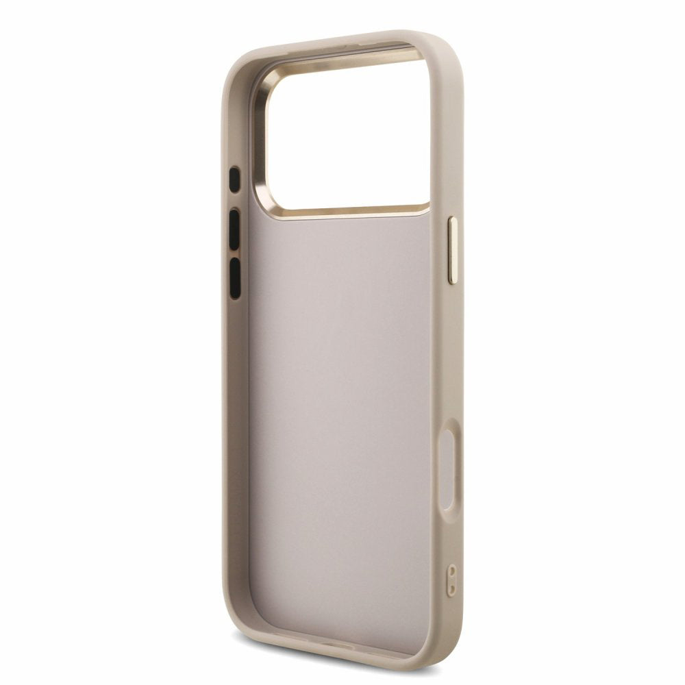 Capa Guess Hardcase 4G Classic Logo with Strap - iPhone 17 Pro / 18 Pro - Rosa
