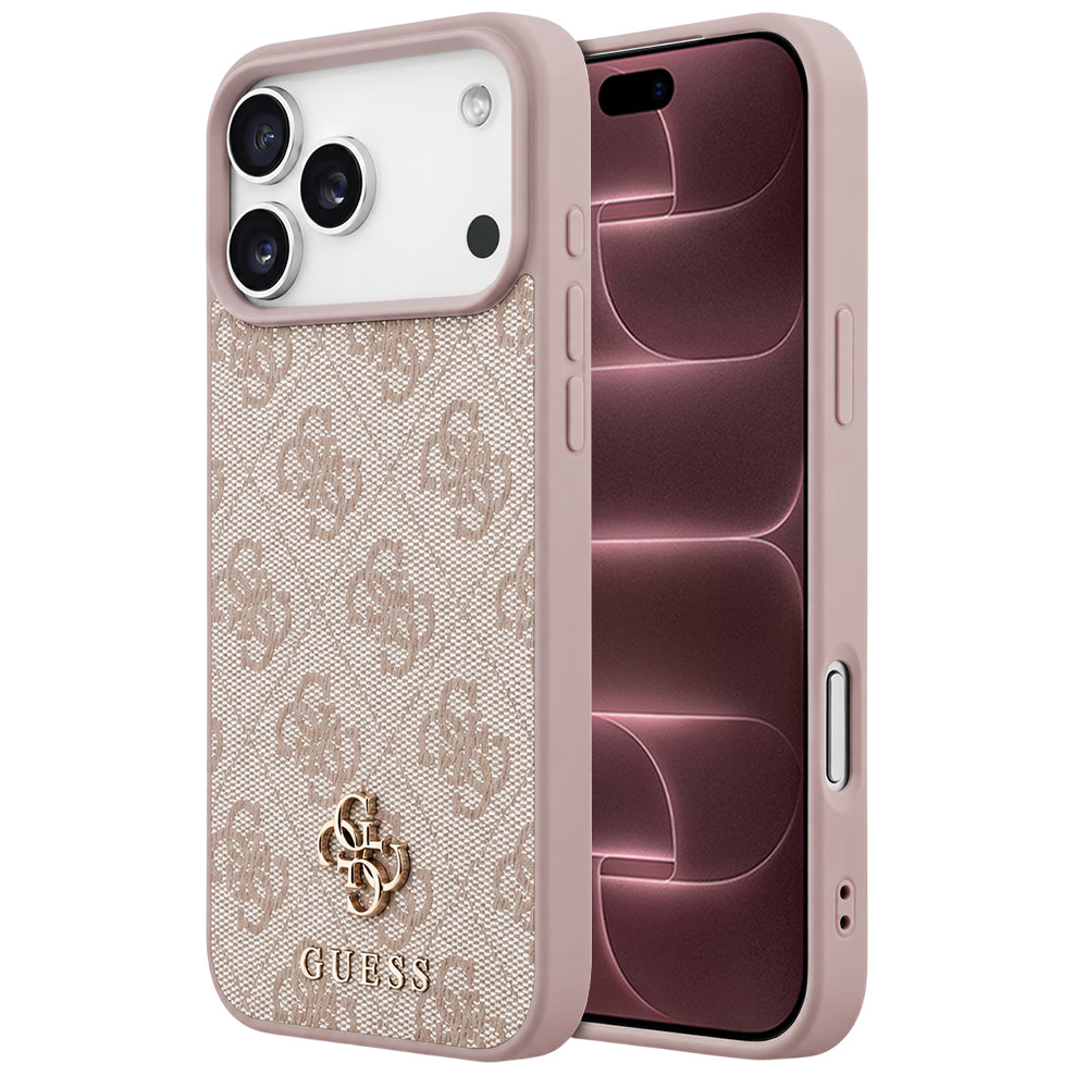 Capa Guess Hardcase 4G Small & Classic MagSafe - iPhone 17 Pro Max / 18 Pro Max - Rosa