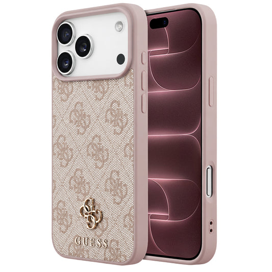 Capa Guess Hardcase 4G Small & Classic MagSafe - iPhone 17 Pro Max / 18 Pro Max - Rosa