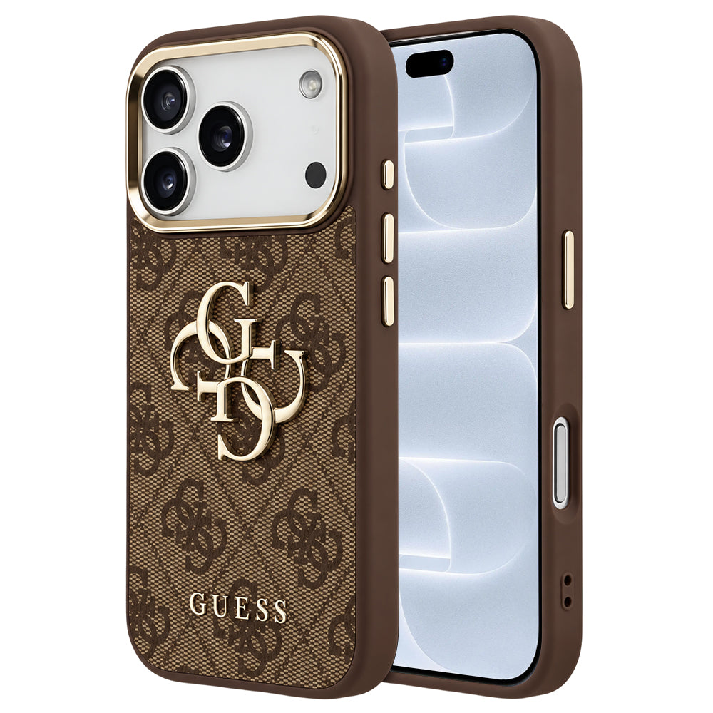 Capa Guess Hardcase 4G Big Classic Logo - iPhone 17 Pro / 18 Pro - Castanho