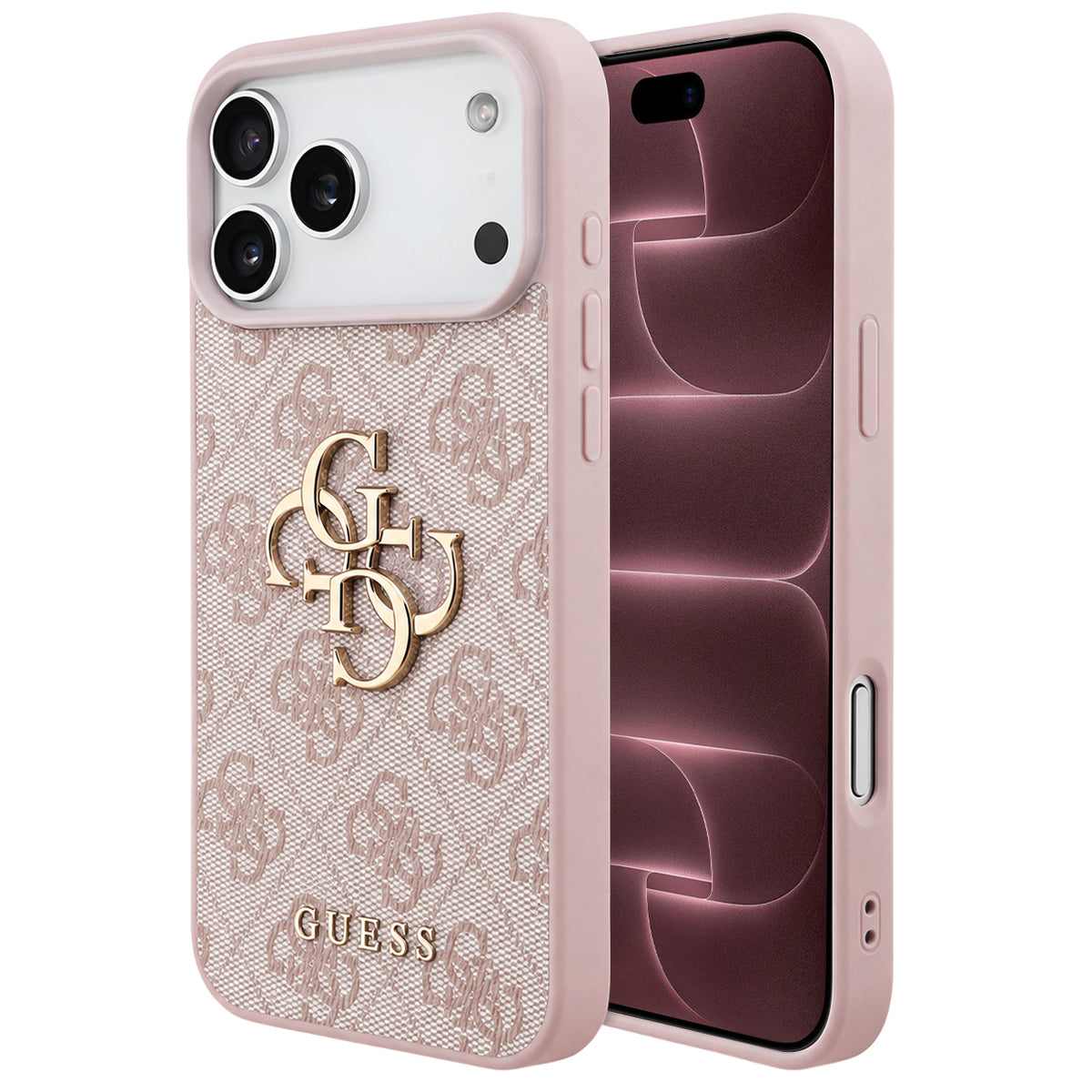 Capa Guess Hardcase 4G Big Logo - iPhone 17 Pro Max / 18 Pro Max - Rosa