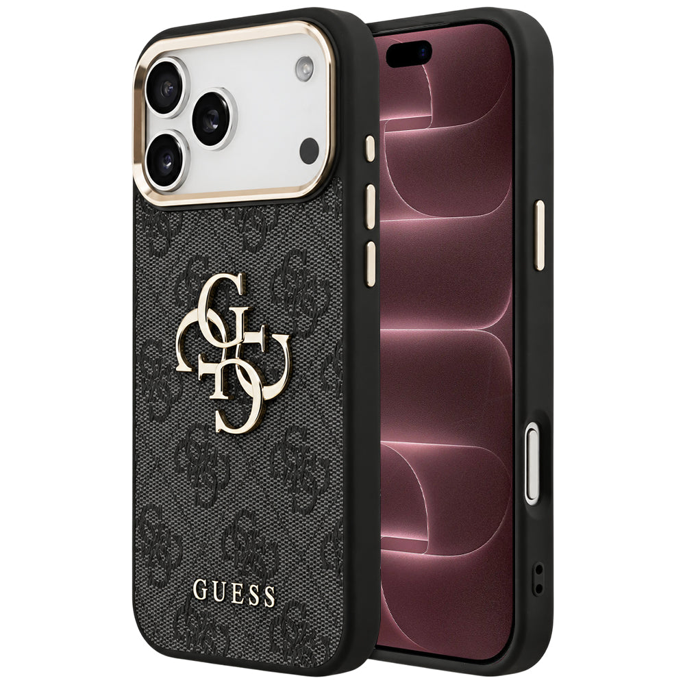 Capa Guess Hardcase 4G Big Classic Logo - iPhone 17 Pro Max / 18 Pro Max - Preto