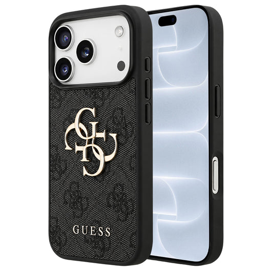 Capa Guess Hardcase 4G Big Logo - iPhone 17 Pro / 18 Pro - Preto