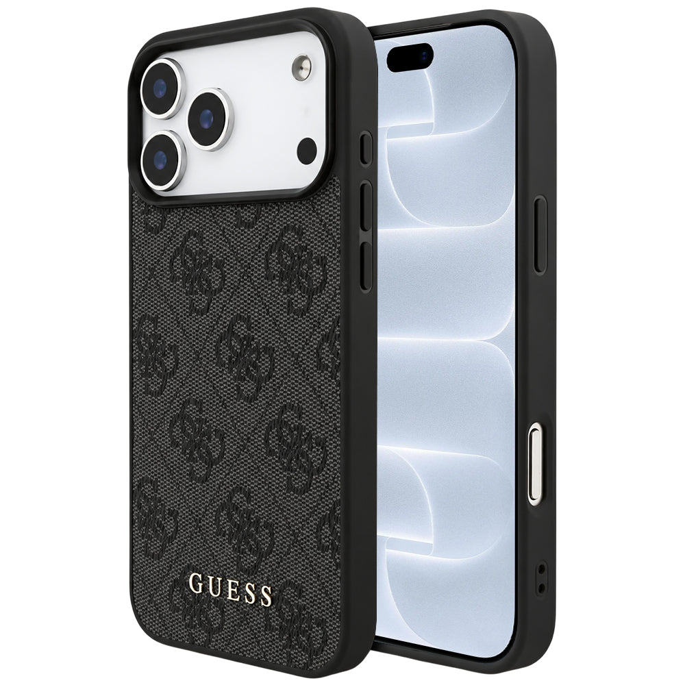 Capa Guess Hardcase 4G Classic Logo - iPhone 17 Pro / 18 Pro - Preto